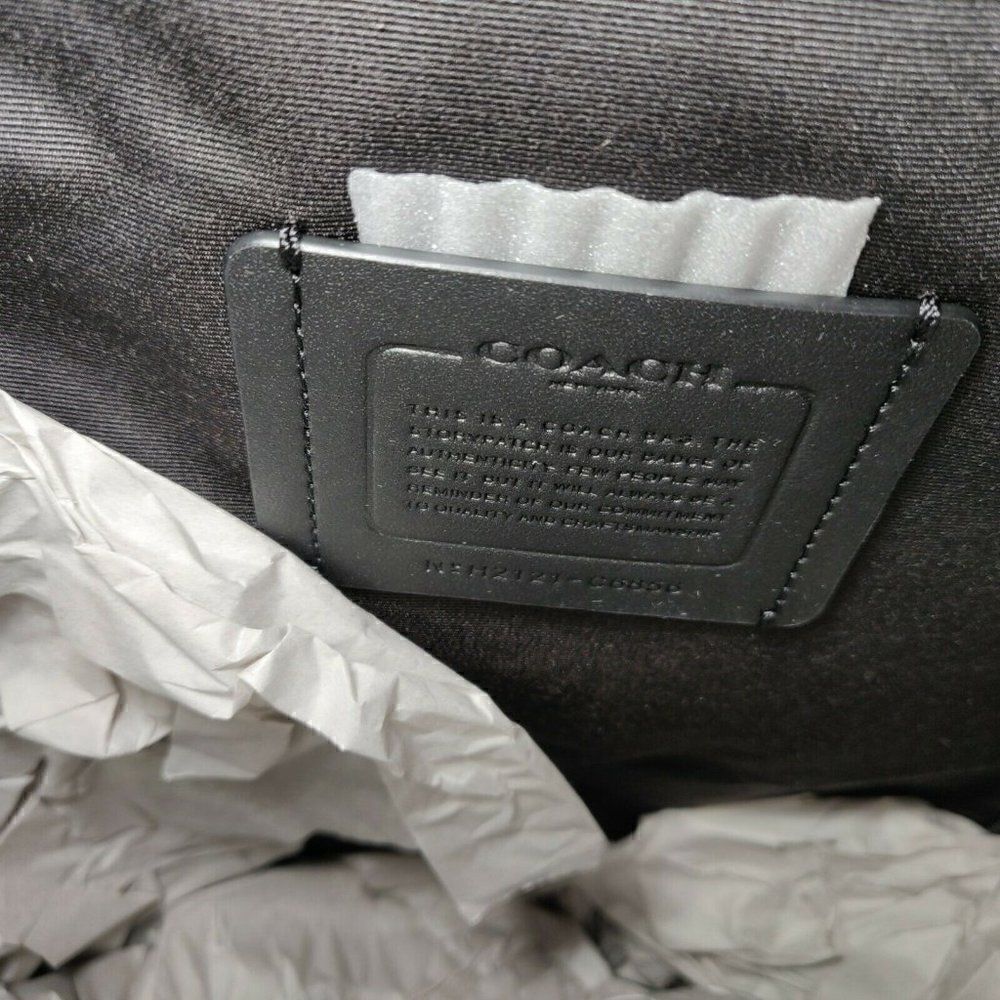 NWT C6856 Coach Westway Backpack In Signature Canvas Radial Rainbow - Picture 6 of 6